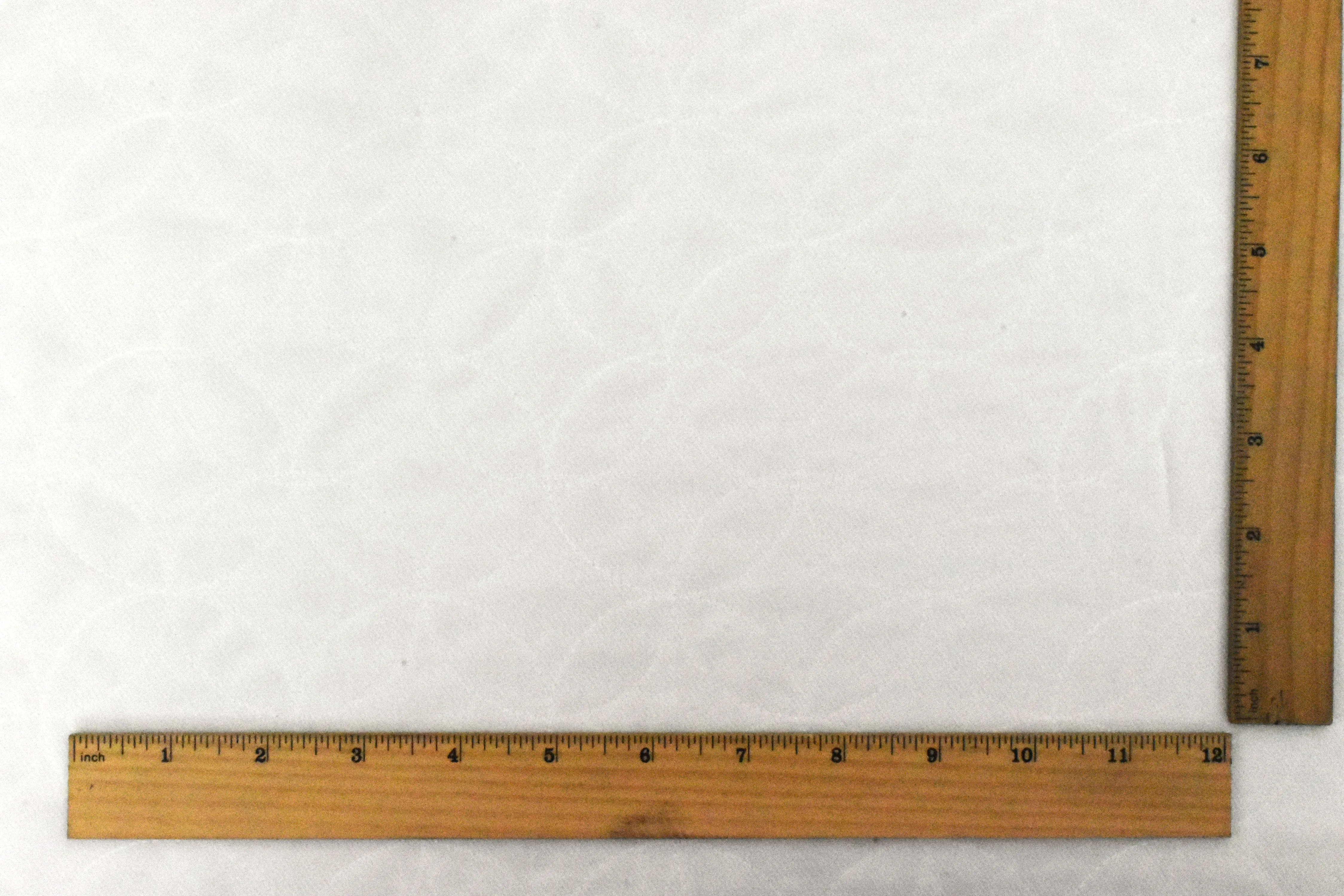 Cloudy White Circle Embroidered Poly Double Woven Fabrics