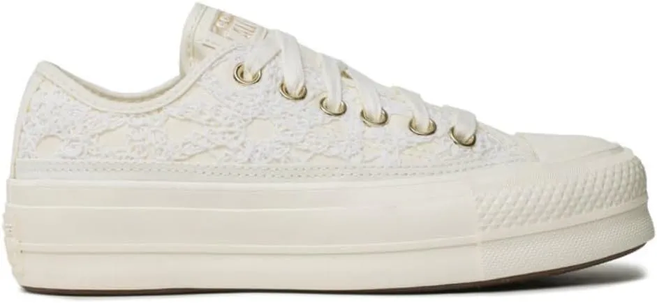 Converse Women's Chuck Taylor All Star Lift Platform Denim Fashion Sneakers