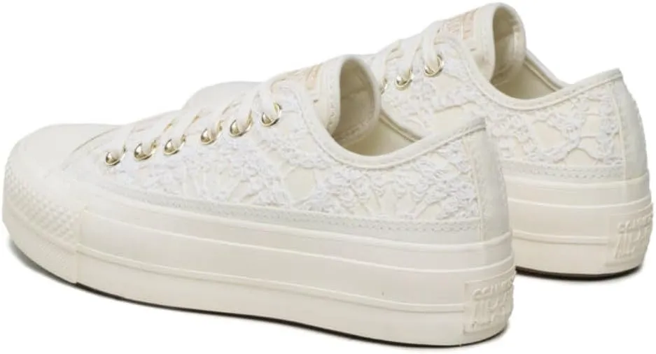 Converse Women's Chuck Taylor All Star Lift Platform Denim Fashion Sneakers