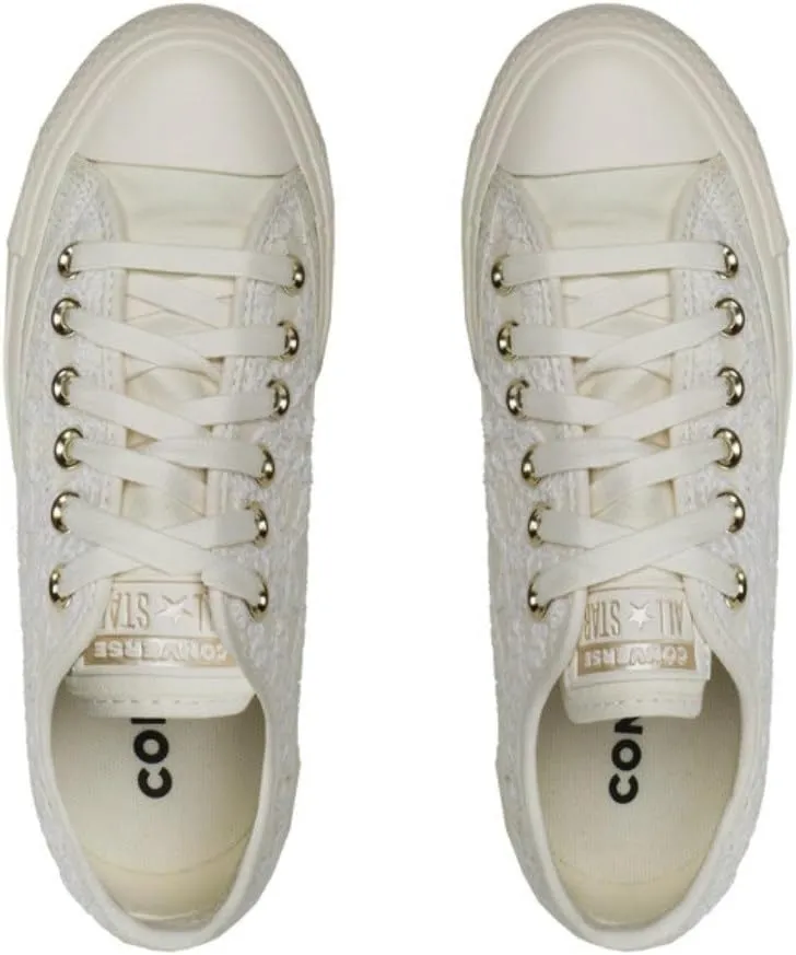 Converse Women's Chuck Taylor All Star Lift Platform Denim Fashion Sneakers