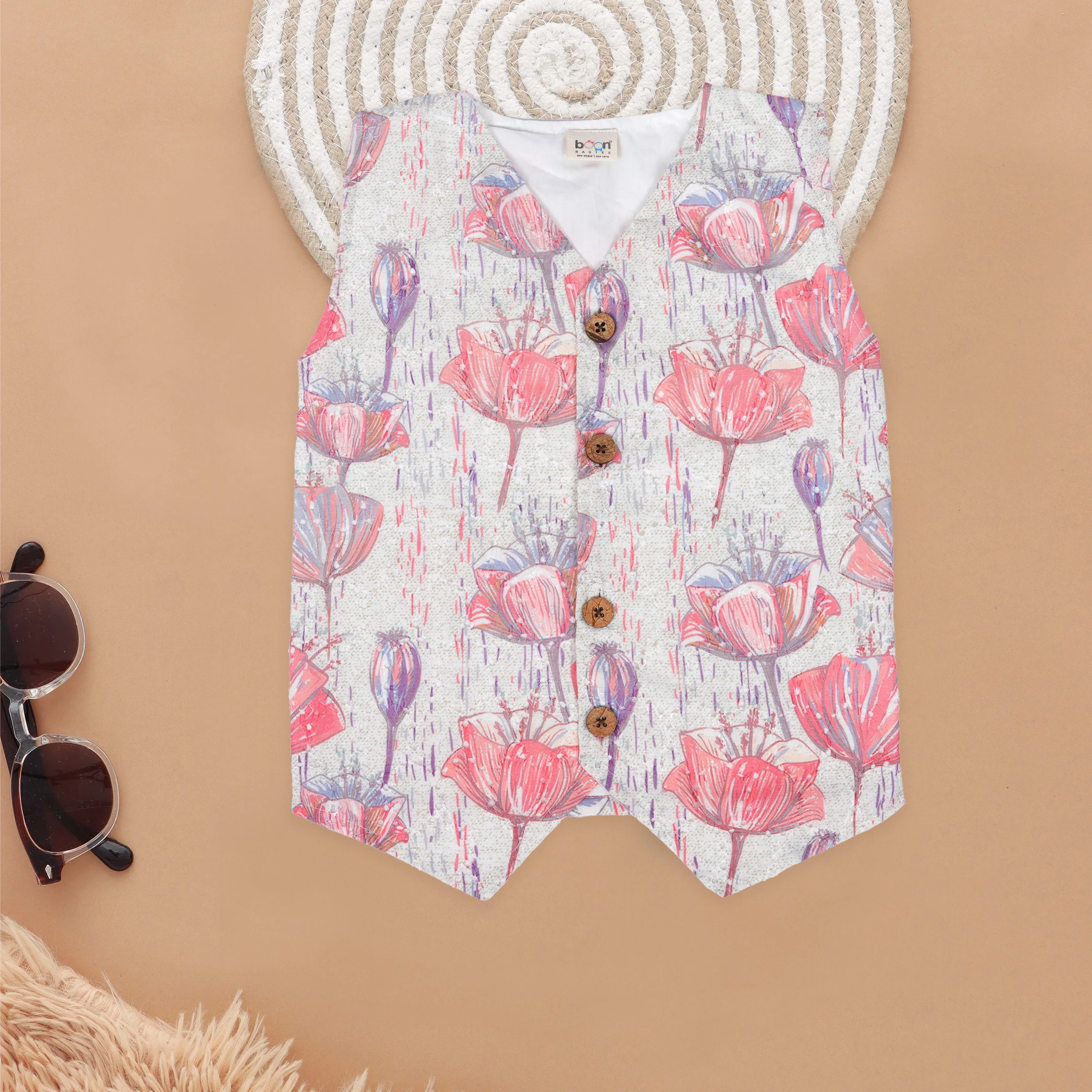 Floral Fantasy Girls Co-ord Set – Stylish and Comfortable