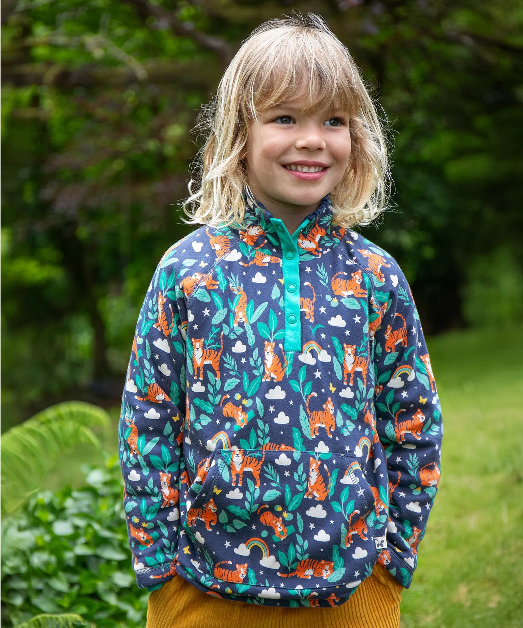 Frugi Snuggle Fleece - Roarsome!
