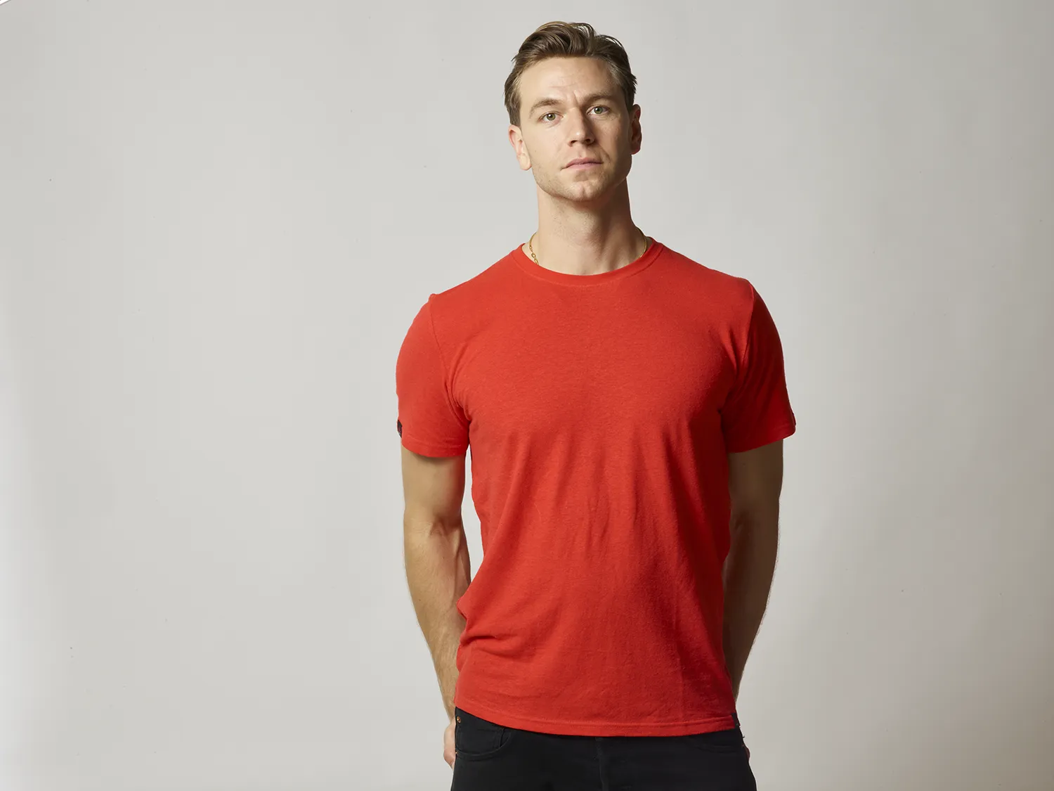 Hemp Originals T-Shirt Red (Premium Weight)