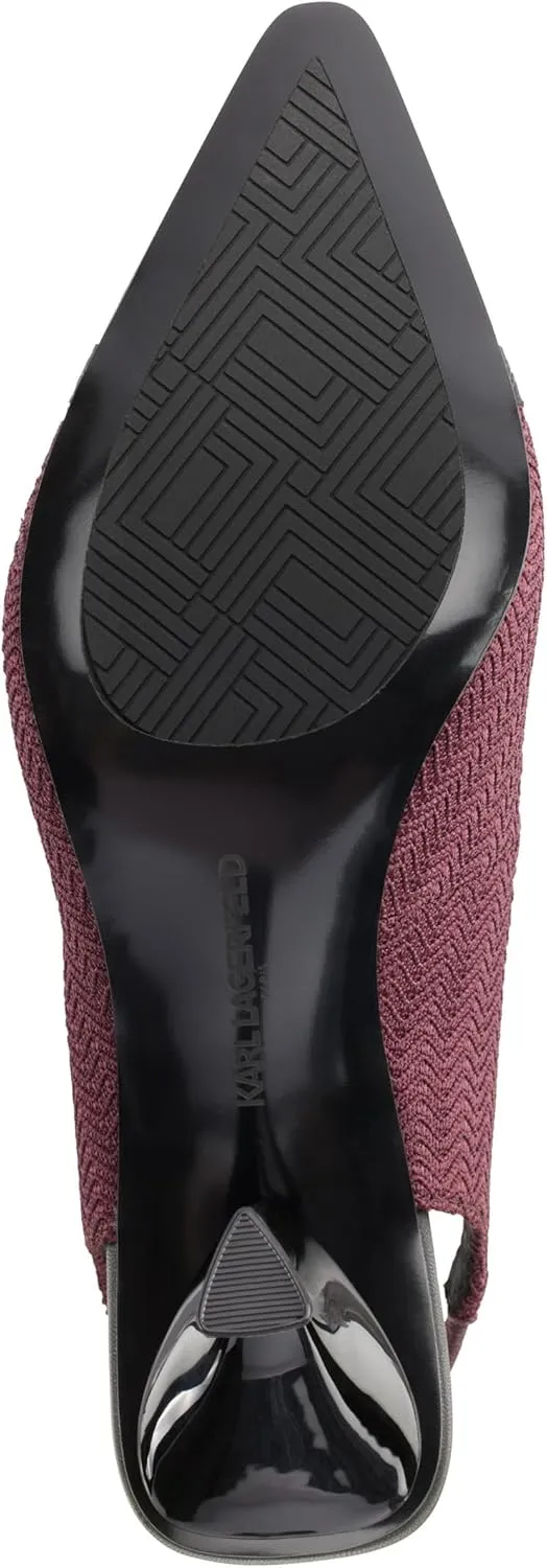Karl Lagerfeld Paris Women's Kinsley Evening Slingback Pump