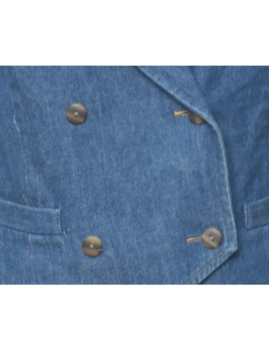 Medium Wash Waistcoat - M