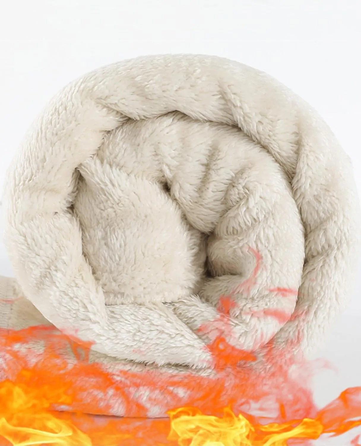 Sherpa Lined Fleece Sweatpants Women Baggy Wide Leg Lounge Pants Loose Stretchy Casual Pants