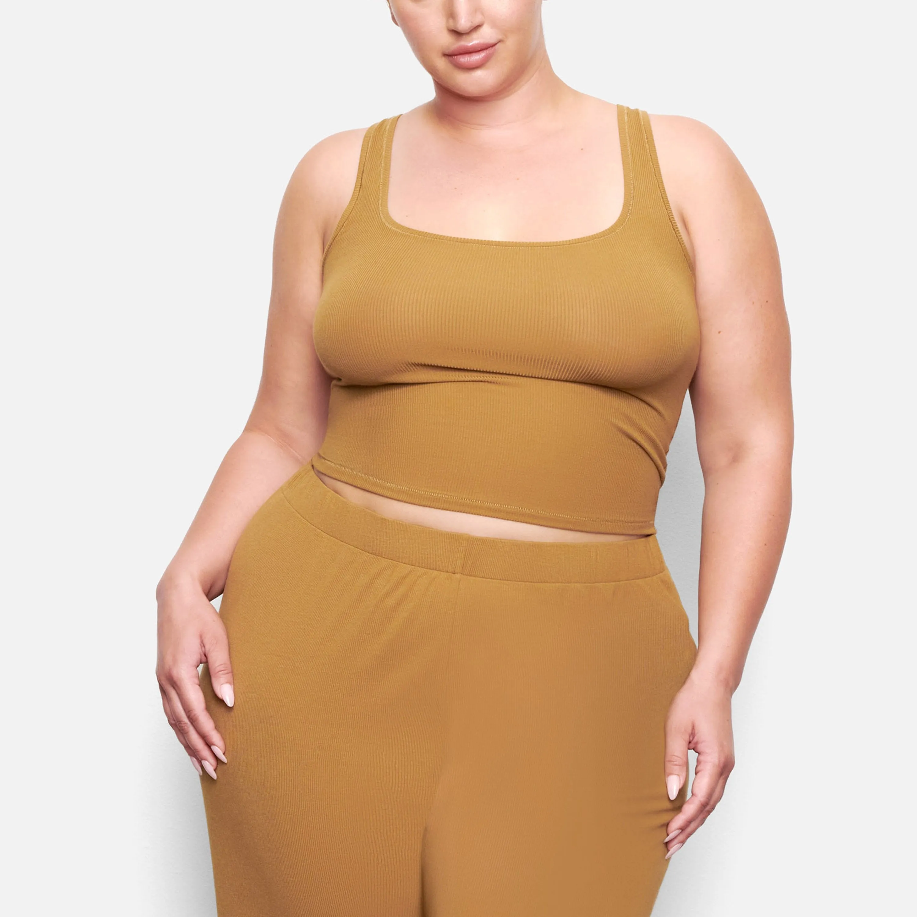 SOFT LOUNGE TANK | GOLD
