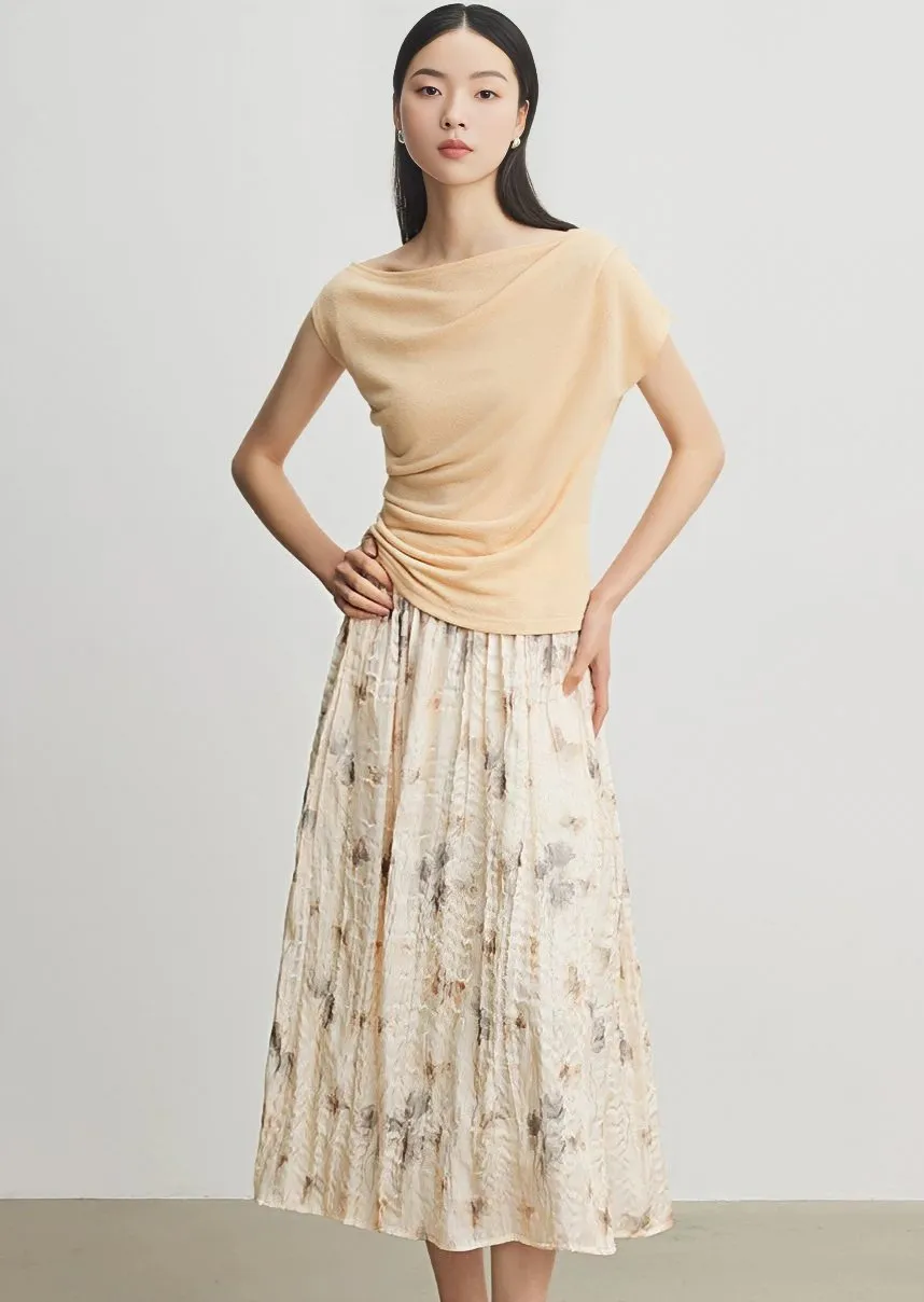 TRAPEZOIDAL THIN KNIT