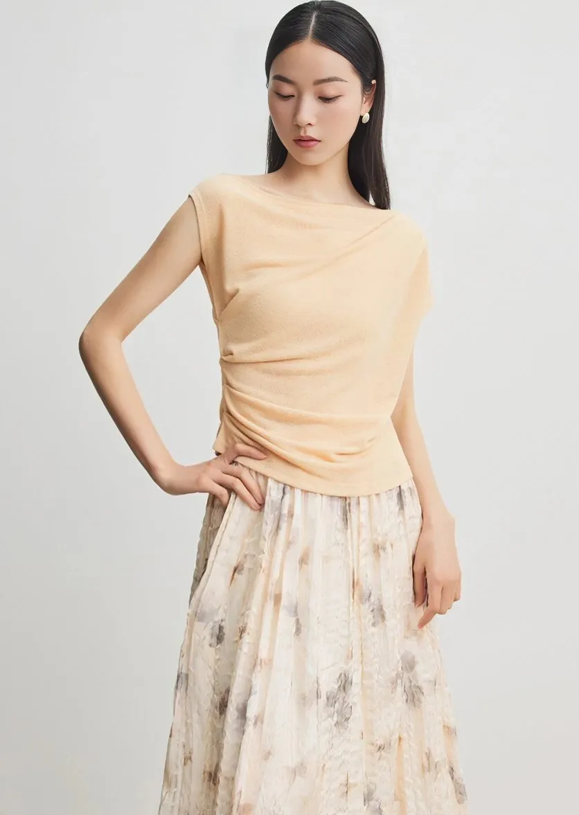 TRAPEZOIDAL THIN KNIT