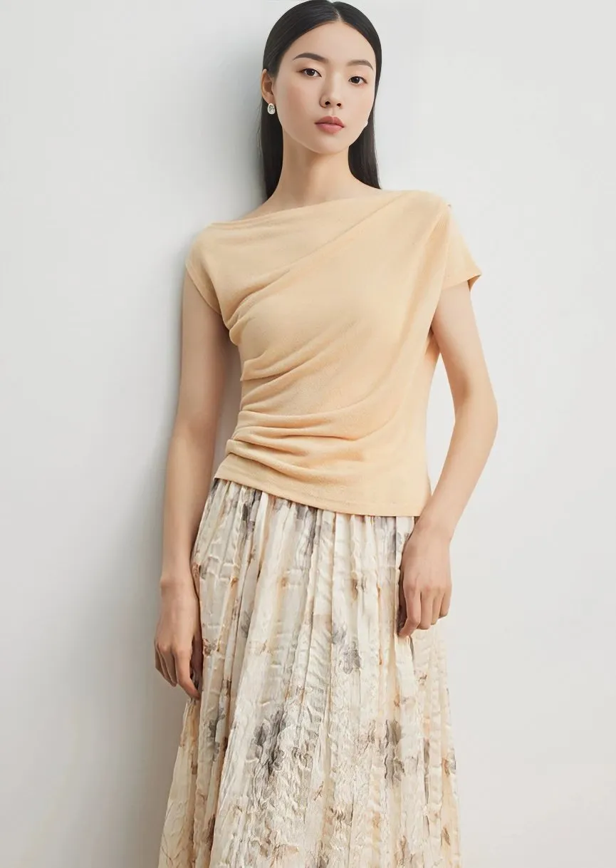 TRAPEZOIDAL THIN KNIT