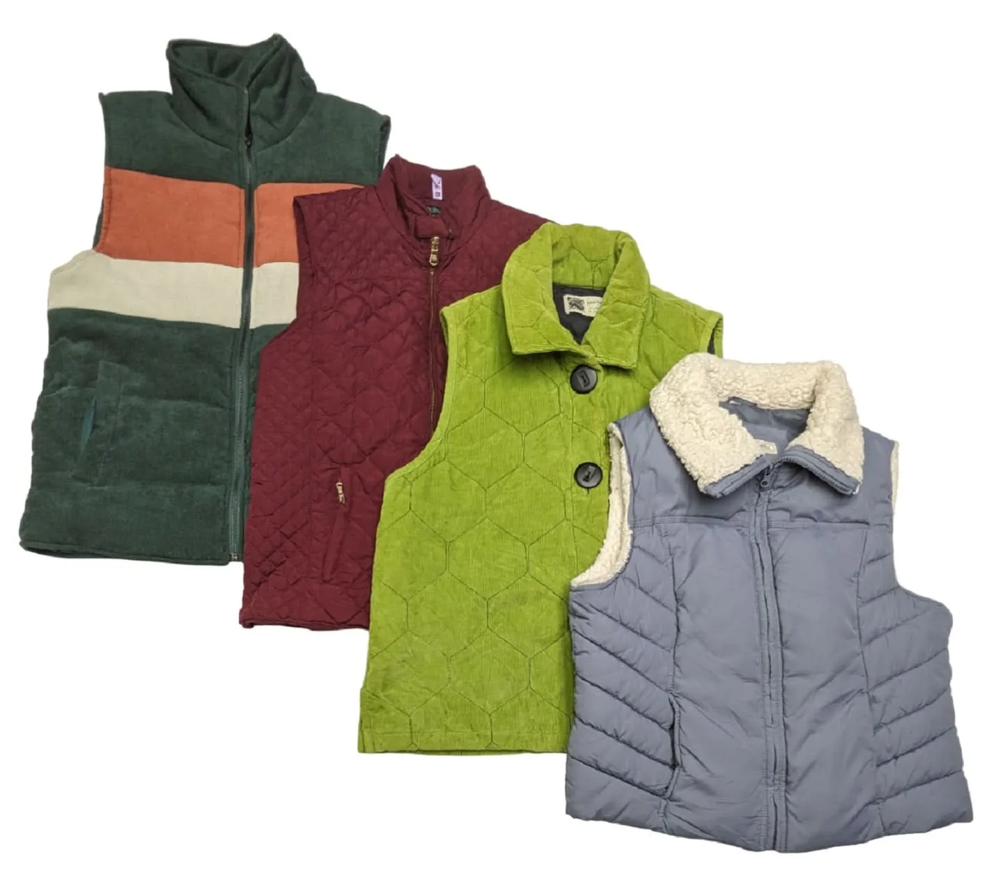 Trendy Winter Vests 35 pcs 31 lbs B1011217-21