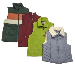 Trendy Winter Vests 35 pcs 31 lbs B1011217-21