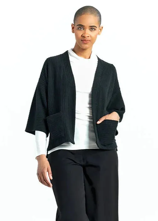 Waffle Crop Cardi