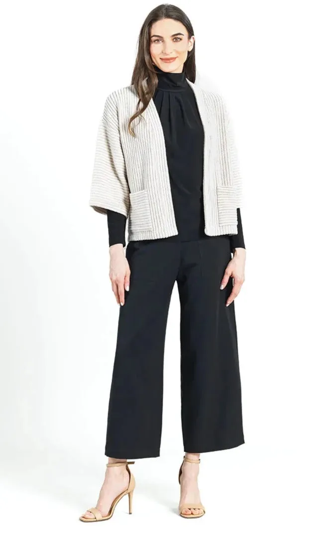 Waffle Crop Cardi