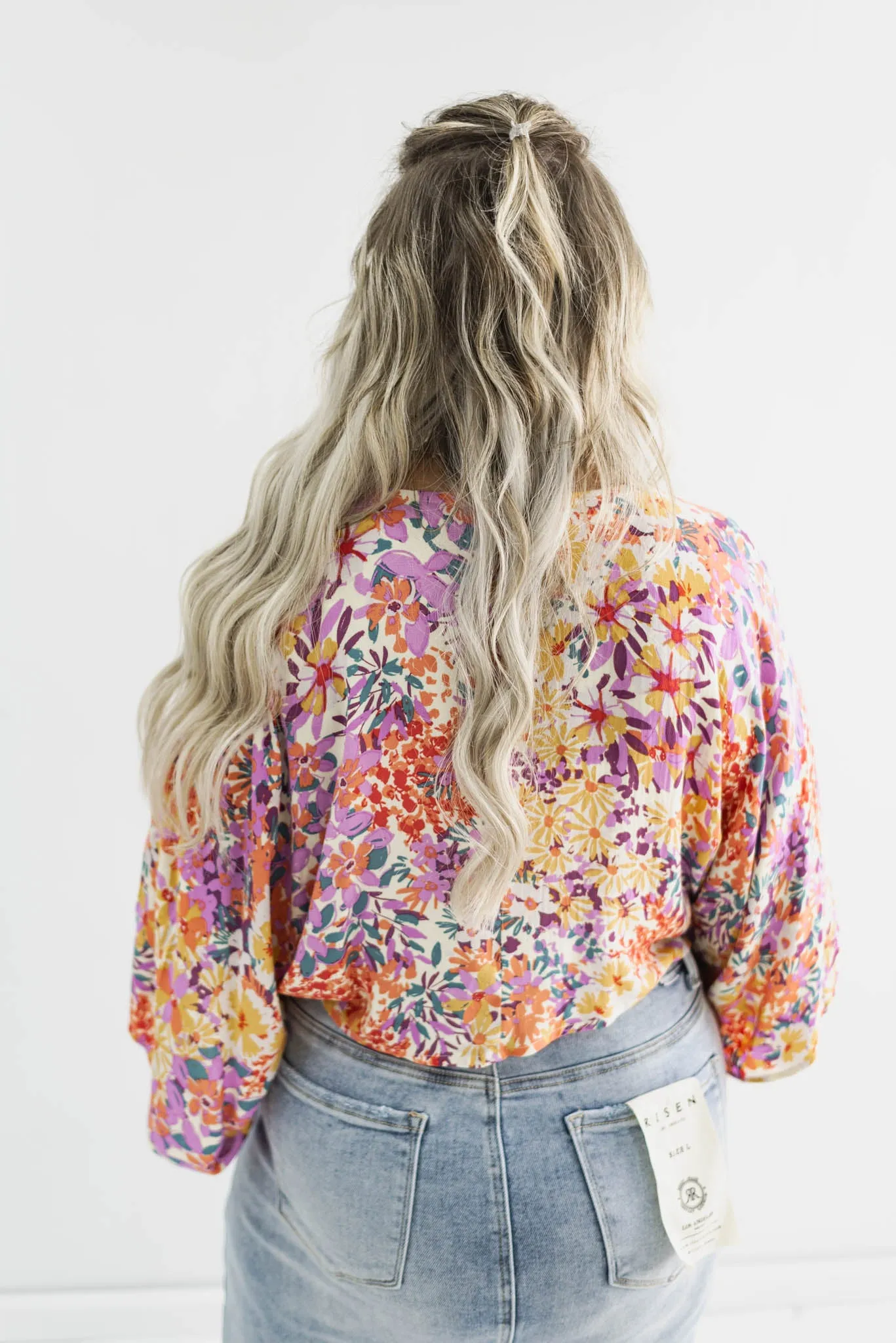 What's Not To Love Floral Kimono Wrap Top