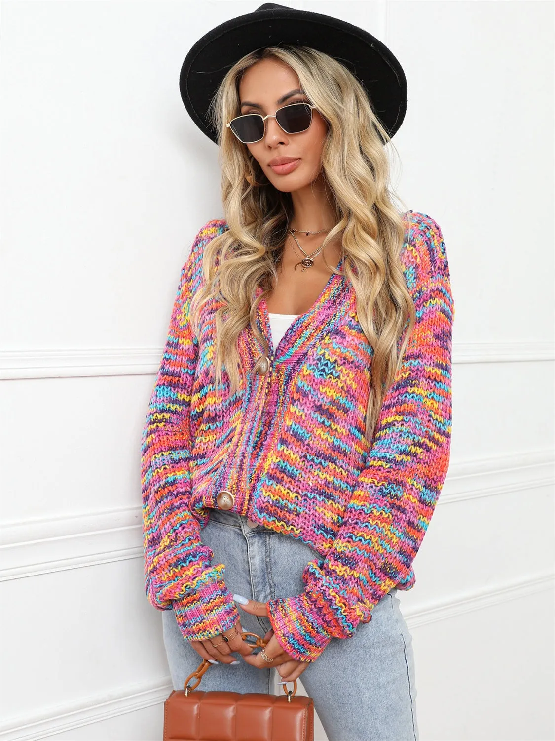 Women's Cozy Button-Up Sweater